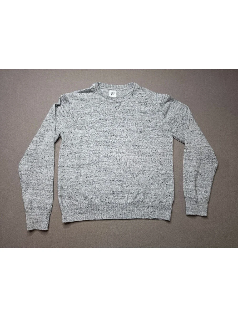 Gap Kids XXL 14/16 Gray Marled Crewneck Sweatshirt Pullover Cotton Blend